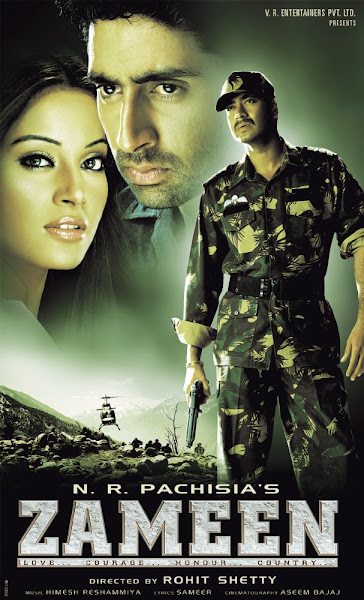 Poster of Zameen 2003 720p Hindi HDRip Full Movie Download