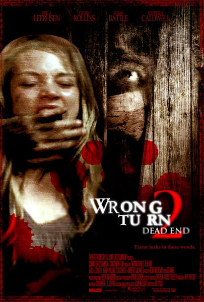 Poster of Wrong Turn 2 Dead End 2007 Unrated 720p English BRRip Full Movie