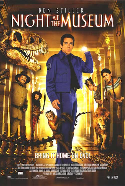 Poster of Night At The Museum 2006 720p Hindi BRRip Dual Audio Full Movie