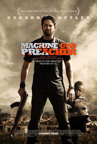 Poster of Machine Gun Preacher 2011 720p Hindi BRRip Dual Audio Full Movie Download