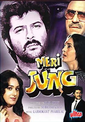 Poster of Meri Jung 1985 Hindi 720p DVDRip Full Movie Download