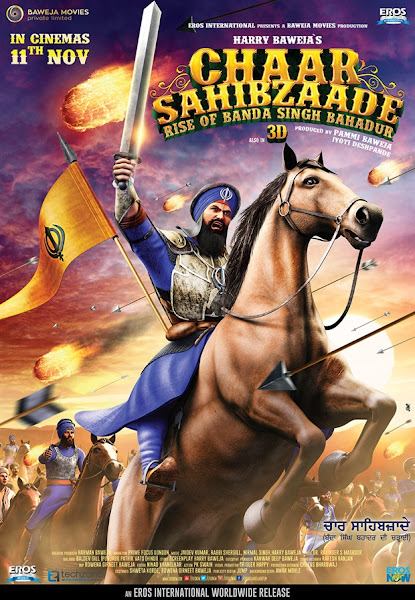 Poster of Chaar Sahibzaade 2 (2016) Punjabi 720p HDRip ESubs Full Movie Download