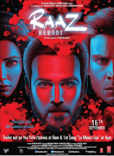 Poster of Raaz Reboot 2016 Hindi 720p HDRip Full Movie Download