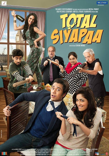 Poster of Total Siyapaa 2014 720p Hindi DVDRip Full Movie Download