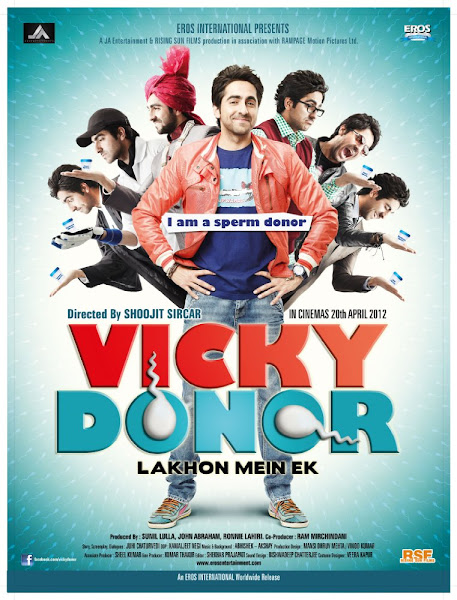 Poster of Vicky Donor 2012 720p Hindi BRRip Full Movie Download