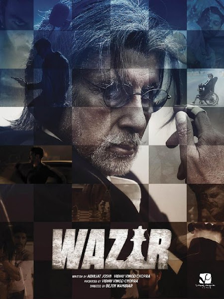 Poster of Wazir 2016 720p Hindi BRRip Full Movie Download