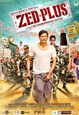 Poster of Zed Plus 2015 720p Hindi DVDRip Full Movie