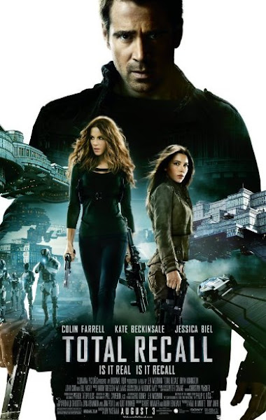 Poster of Total Recall 2012 EXTENDED 720p BluRay Dual Audio