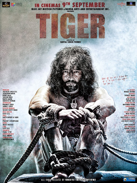 Poster of Tiger 2016 Punjabi Movie 720p HDRip With ESubs Download