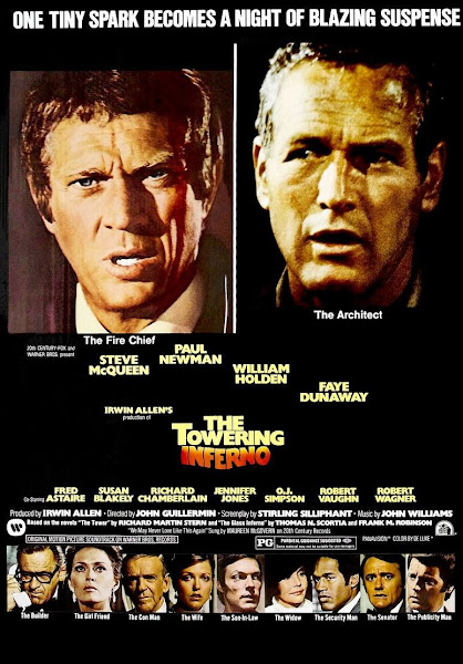 Poster of The Towering Inferno 1974 English 720p BRRip Full Movie Download