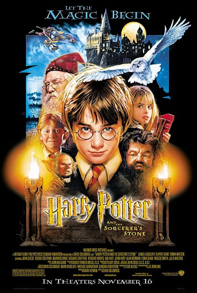 Poster of Harry Potter and the Sorcerer’s Stone 2001 Dual Audio 1080p Dual Audio BluRay ESubs