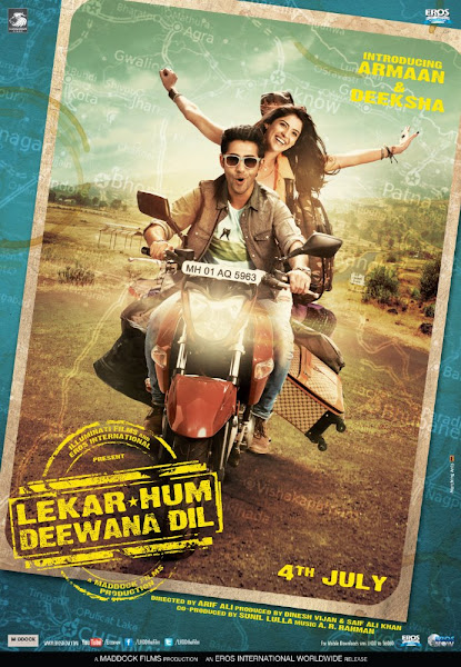 Poster of Lekar Hum Deewana Dil 2014 Hindi 720p HDRip Full Movie Download