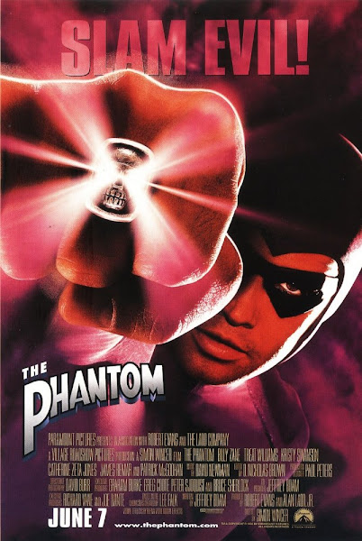Poster of The Phantom 1996 Hindi 720p BRRip Dual Audio Full Movie Download