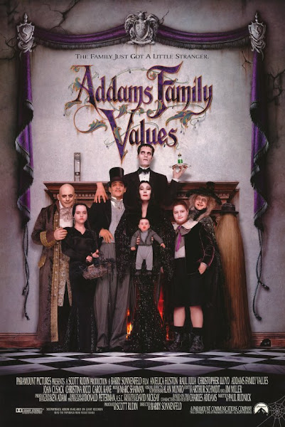 Poster of Addams Family Values 1993 720p Hindi WEB-DL Dual Audio Full Movie
