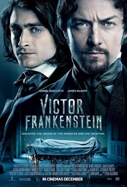 Poster of Victor Frankenstein 2015 720p English WEB-DL Full Movie Download