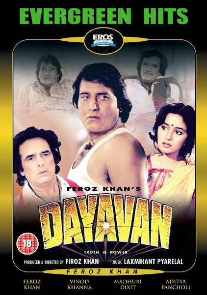 Poster of Dayavan 1988 Full Movie 720p DVDRip Hindi DD5.1 Download